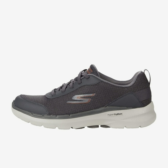 Skechers Go Walk 6 SneakersPerformance Bold Knight,Color Charcoal, Size 11.5 m main image 5